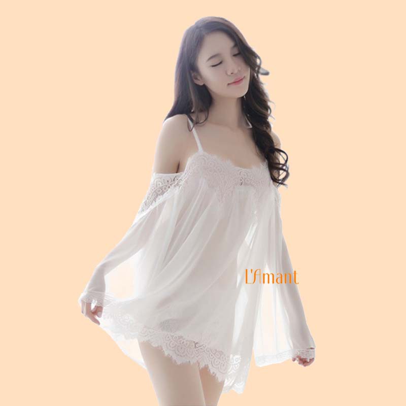 Đồ ngủ siêu mỏng ren Nữ Hoàng