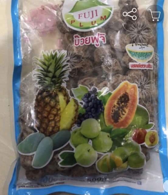 Xí muội Thailand vị mặn trọng lượng 500g/gói