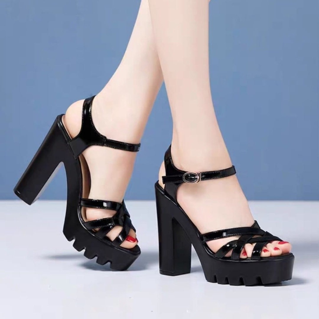 GIÀY SANDAL ĐẾ CAO QUAI ĐAN CHÉO 10 PHÂN SIÊU HOTTT✨✨✨