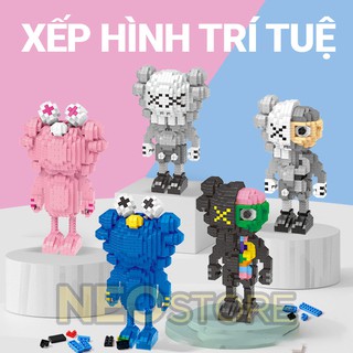 Bộ Đồ Chơi Lắp Ráp Nhân Vật Hoạt Hình Kaws - xếp hình trí tuệ