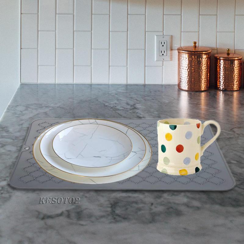 [Kesoto2] Miếng Lót Silicone Cách Nhiệt Chống Bỏng Cho Bồn Rửa