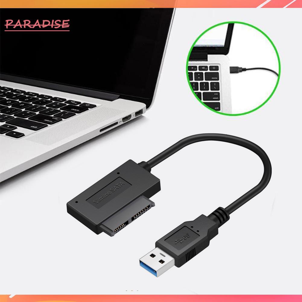 Bộ Chuyển Đổi Ổ Đĩa Quang 1 Usb 3.0 Sata 7 + 6 Pin 13 Pin Cho Cd Dvd Cd-Rom