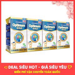 Thùng 48 hộp Sữa bột pha sẵn Optimum Gold 110ml