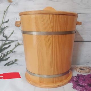 Thùng gỗ đựng gạo 10kg