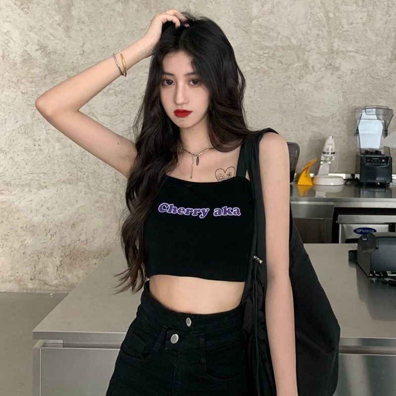 Áo Thun Thể Thao Hai Dây Ôm Dáng Phong Cách Đường Phố Cho Nữ áo dây JL-MX-06