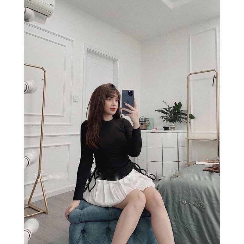 ÁO LEN TĂM RÚT DÂY