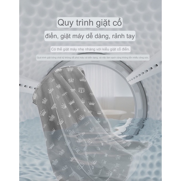 KHĂN CHOÀNG CHO CON BÚ KẾT HỢP LÀM CHĂN VÀ MÀN CHE XE ĐẨY CHỐNG MUỖI