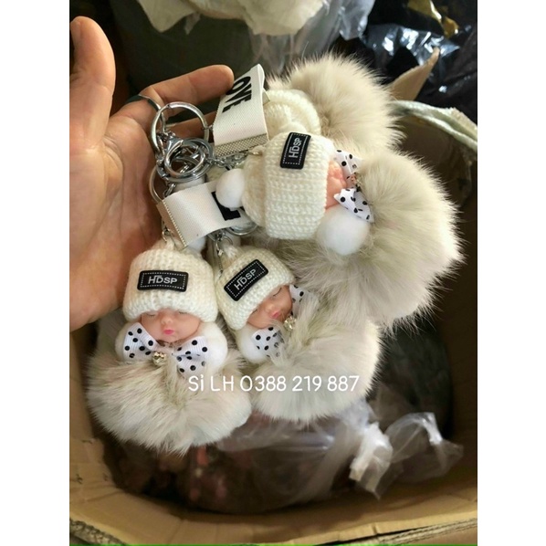 Búp Bê Móc Khoá, Móc Túi, Đồ Trang Trí Dễ Thương