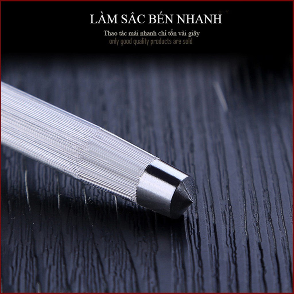 Cây liếc dao, liếp dao, mài dao, mài kéo thép hợp kim đa năng tiện dụng