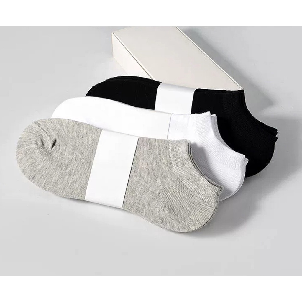 Tất nam nữ TN00 - Vớ nam nữ cổ ngắn màu trơn - freesize