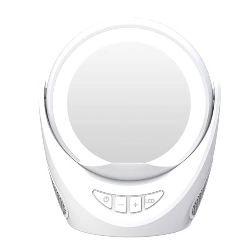 Gương Trang Điểm zzz Tích Hợp Chức Năng Sạc Không Dây Và Đài FM Rảnh Tay Cho Điện Thoại