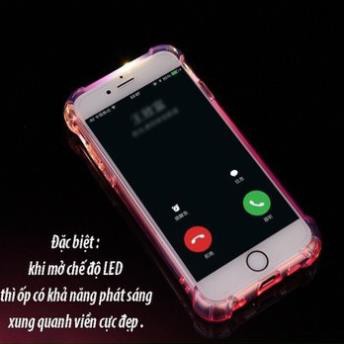 [ SHOPEE Trợ Giá ] Ốp Iphone Chống Shock, va đập , phát sáng trong đêm ( flash camere)