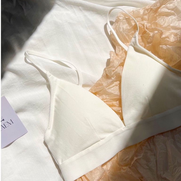 Áo Lót Không Gọng Cao Cấp Cotton 100% Tự Nhiên SIA by LÀEM