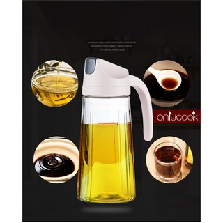 BÌNH ĐỰNG NƯỚC CHẤM DẦU ĂN THỦY TINH ONLYCOOK 630ML