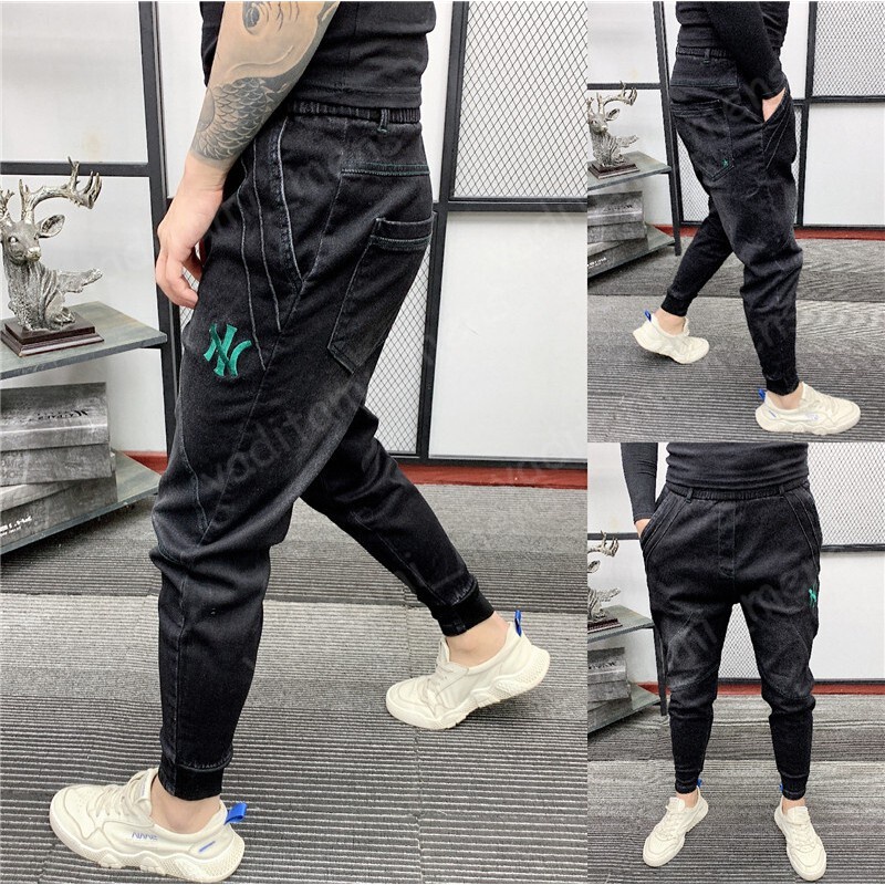 Quần jean thêu NY form jogger siêu đẹp VADITAMI_MENS