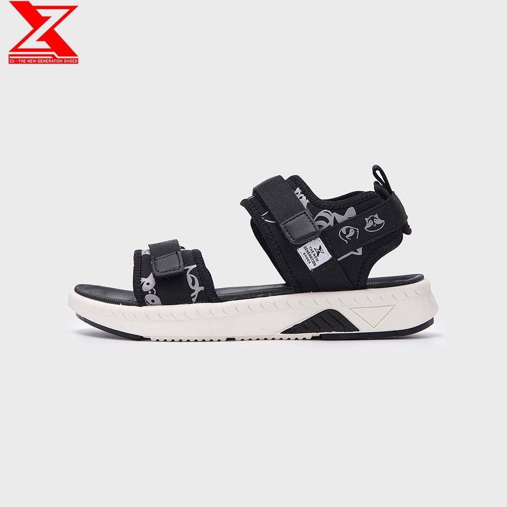 Giày Sandal Nam nữ ZX 2726 quai ngang Streetstyle Đế Phylon - Ver Raccoon