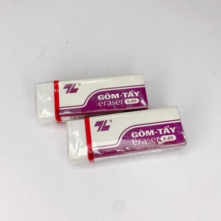 Cục Gôm (Tẩy bút chì) Thiên Long E-05 lớn 2x6cm
