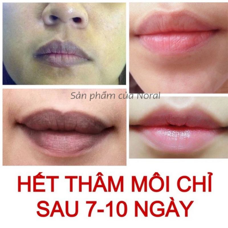 Màu cam cà rốt .Son Dưỡng Môi Khử T.h.â.m ,Kích Nên Màu Đều Sau Phun Xăm