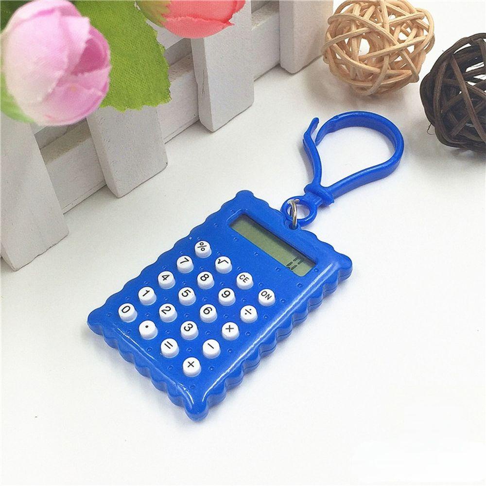 Máy Tính Điện Tử Mini Cài Nút Pin Bỏ Túi Tiện Dụng Cho Học Sinh / Văn Phòng