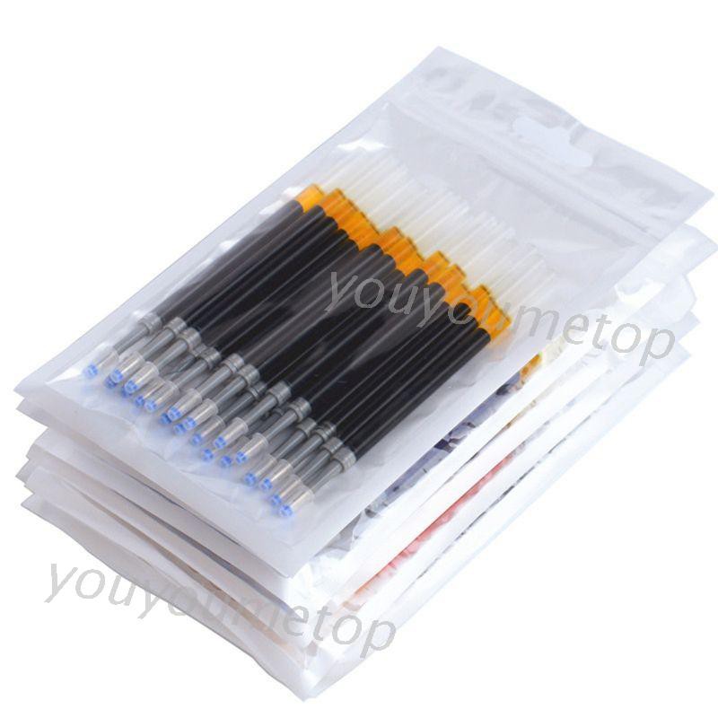 20 Ruột Bút Bi Mực Đen / Xanh / Đỏ Ngòi 0.5mm