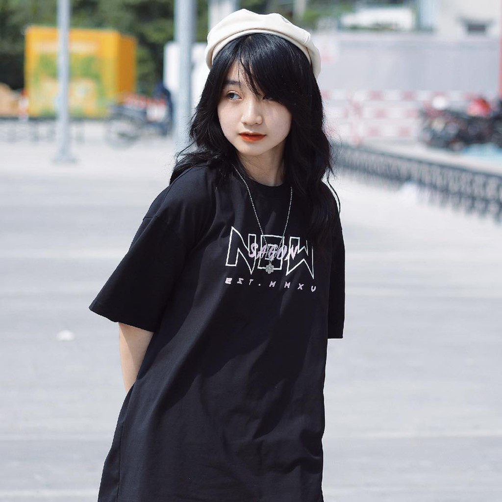 Áo Thun Tay Lỡ Now SG J&amp;O Full Tag Nam Nữ - GIN STORE