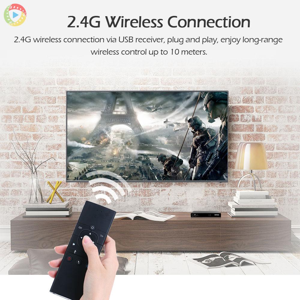 Chuột Bay 2.4g 6-axis Có Mic 3-gyro & 3-gyro & Tv Android Tv Box