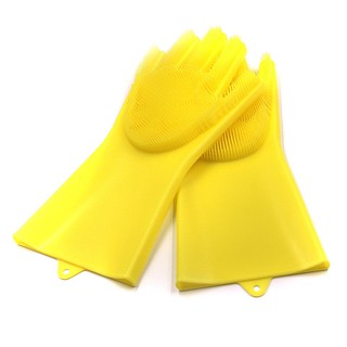 Bộ 2 Găng tay rửa chén  silicone thấn kỳ