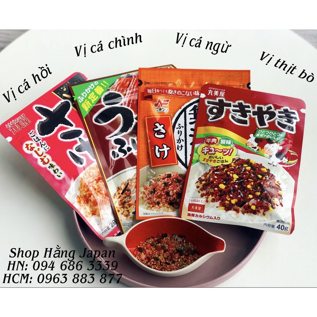 GIA VỊ RẮC CƠM - CHÁO HELLO KITTY cho bé
