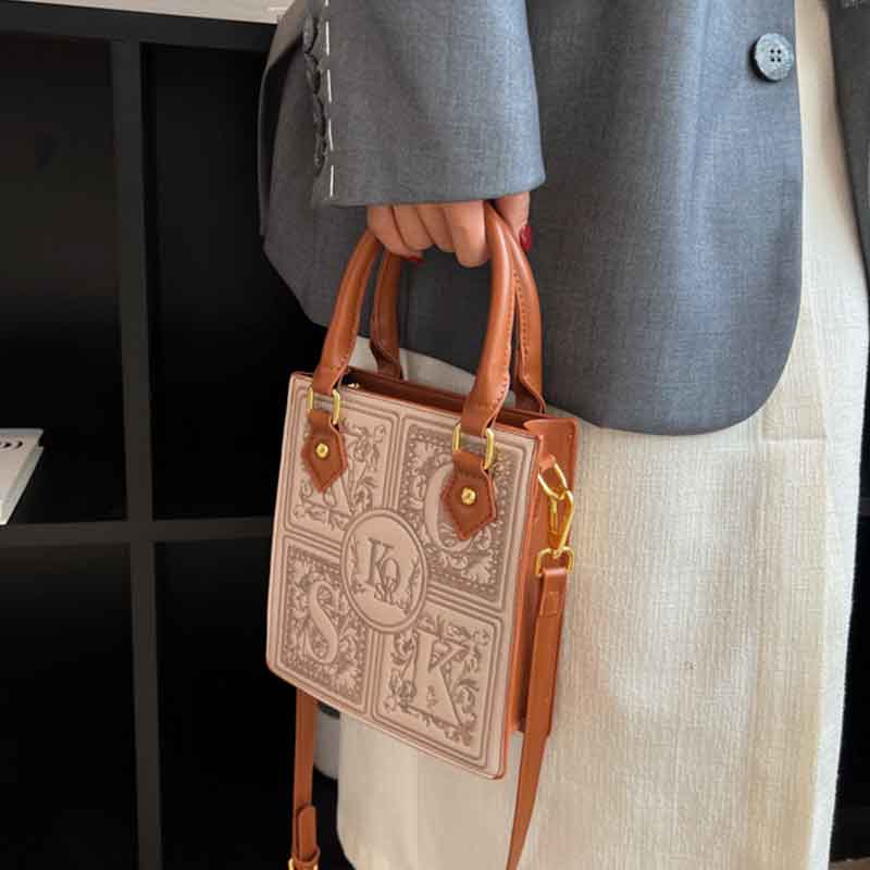 Túi Xách Da PU Đeo Chéo Ngăn Chứa Rộng Thời Trang Cho Nữ CK1160