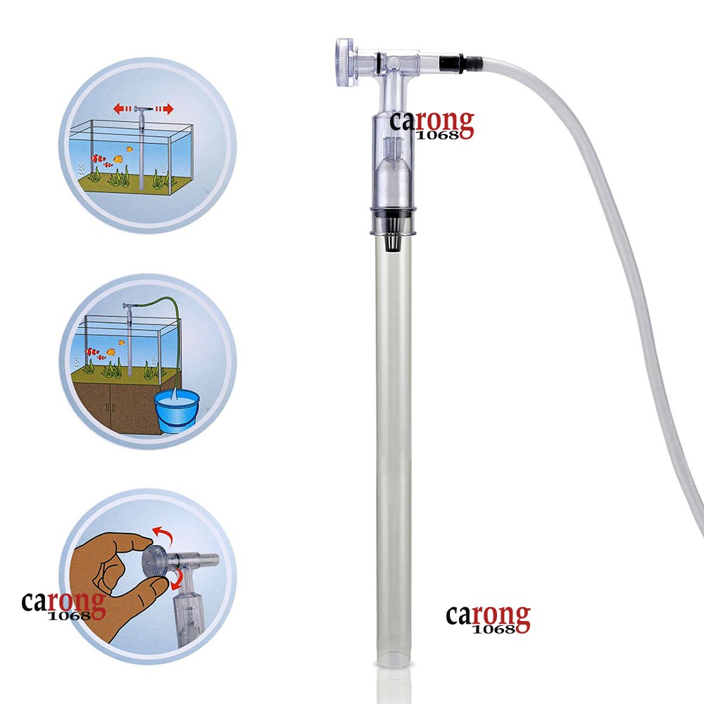 Dụng cụ hút vệ sinh đáy nền bể thủy sinh, Cây hút thay nước hồ cá