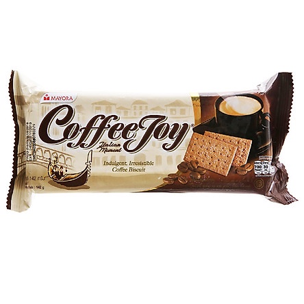 Mayora - Bánh Quy Vị Cà Phê Coffe Joy 142g