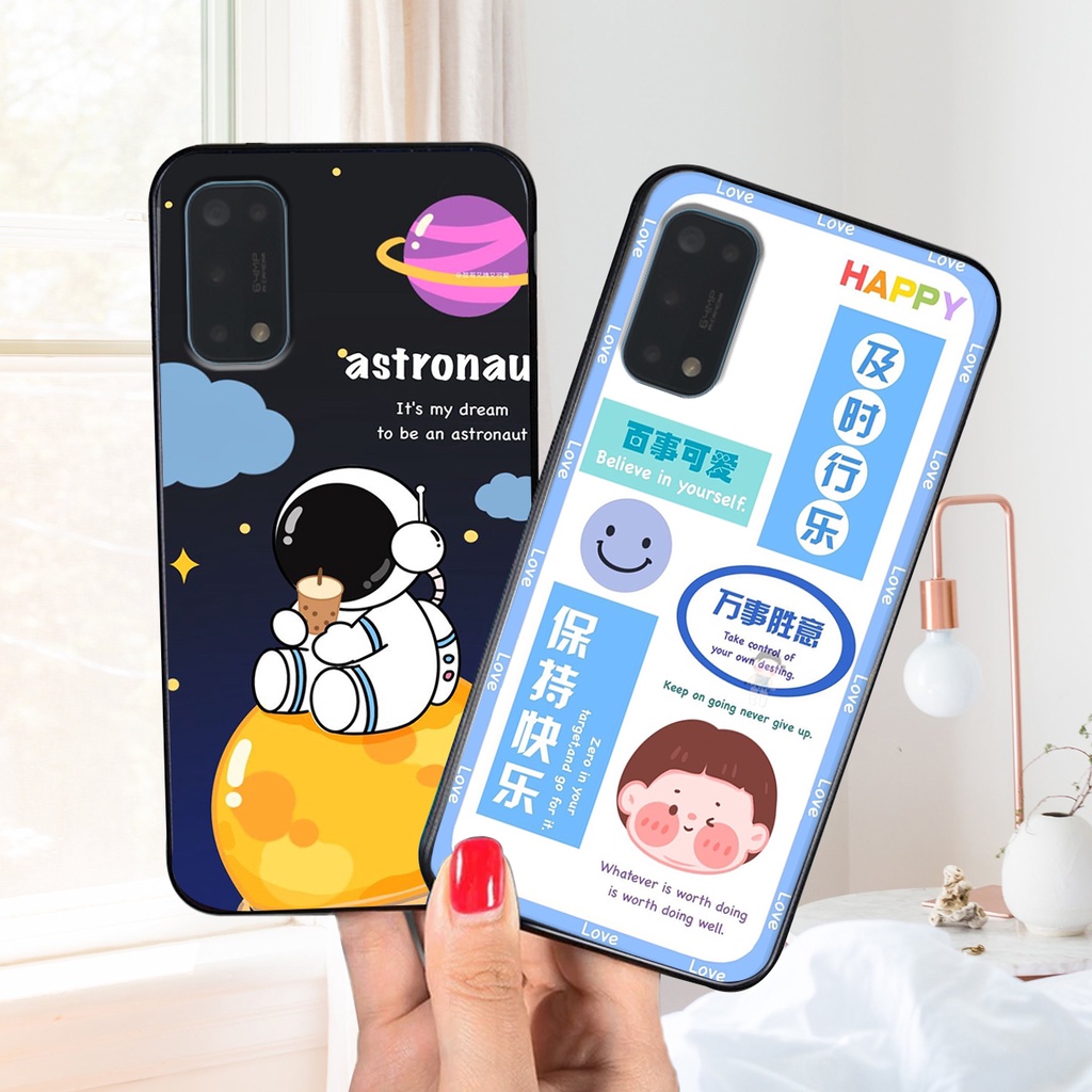 Ốp lưng Realme 7 PRO in hình 3D GẤU cute be@r, soda, happy day cực hot ,thời thượng
