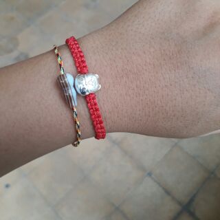 Sợi chỉ đỏ may mắn charm 12 con giáp