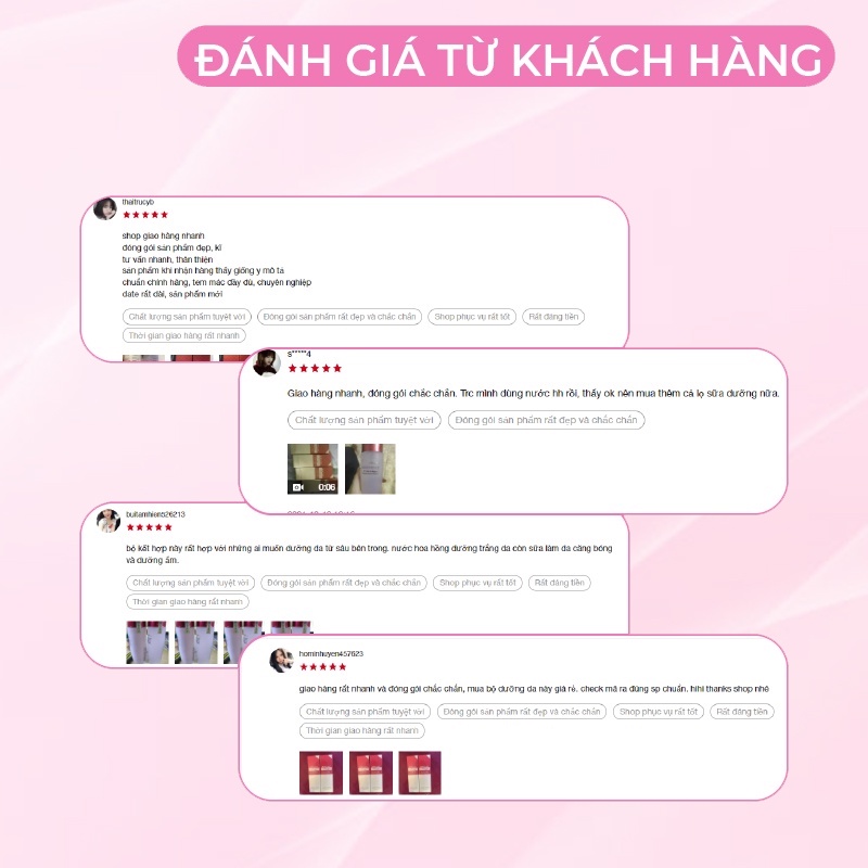 Bộ Skincare dưỡng da 3W CLINIC Hàn Quốc chiết xuất từ Collagen săn chắc chống lão hóa da &amp; trắng da [Nước hoa hồng+Sữa]