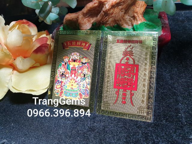 Kim Bài Ngũ Lộ Thần Tài - Khai Vận Mở Cung Tài Lộc - TrangGems | BigBuy360 - bigbuy360.vn