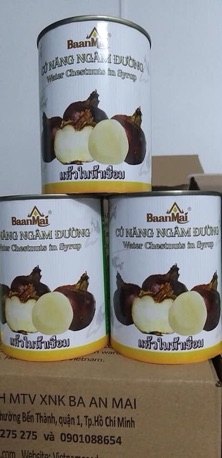 Củ năng ngâm đường (hộp 500gr)