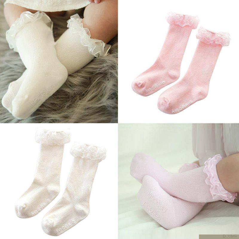 Vớ công chúa phối ren màu sắc xinh xắn đáng yêu dành cho bé gái