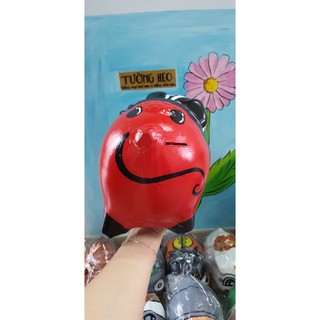 Heo đất handmade - chuột mickey