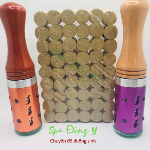 Cây Xông Hơ Ngải Cứu - Dụng Cụ Diện Chẩn ( Thanh Lăn Xoay 360 Massage Giảm Stress Căng Thẳng Phục Hồi Sức Khỏe .. )