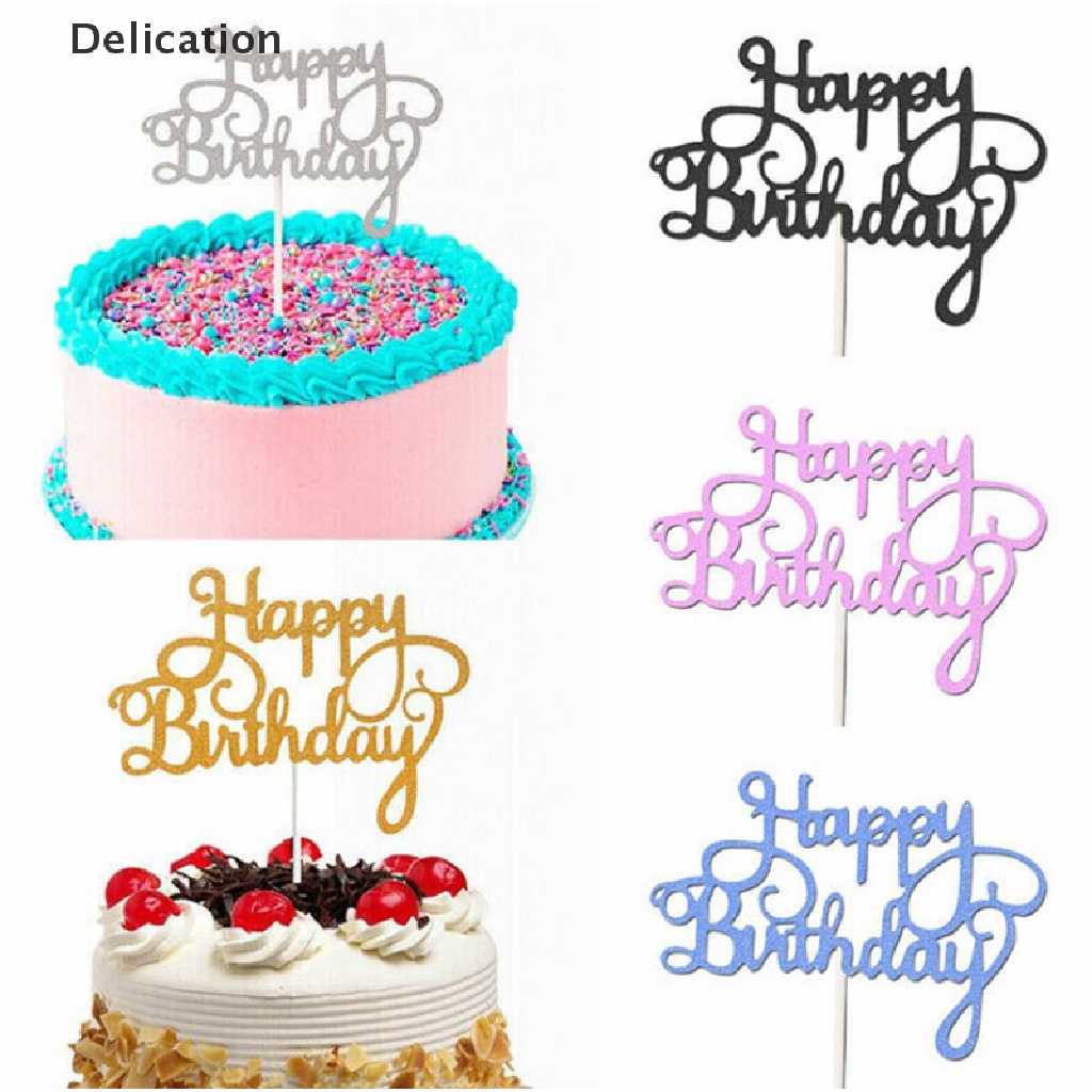 Set 10 Que CắM Trang Trí BáNh Cupcake NhiềU MàU SắC