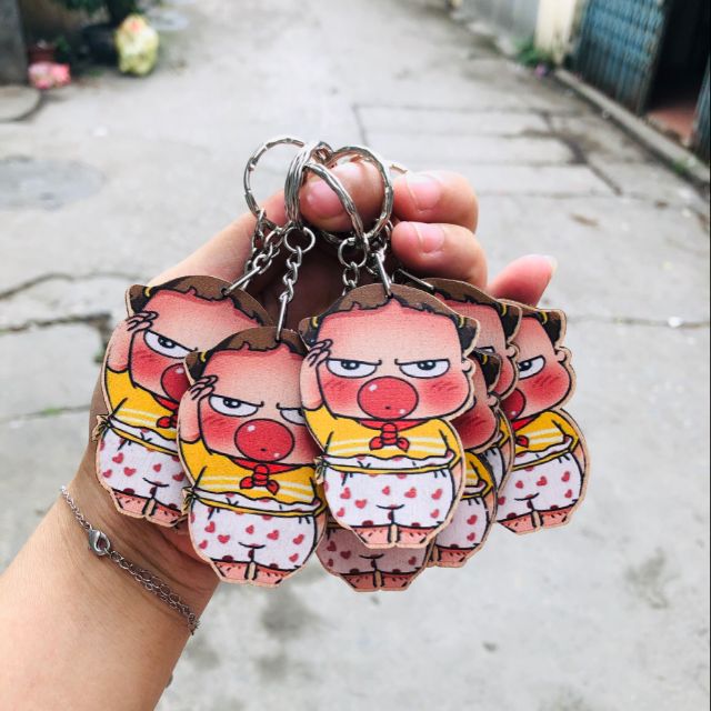 Móc khóa gỗ Quỳnh aka