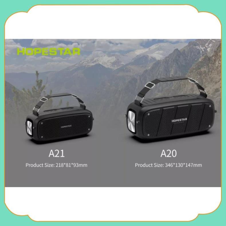 Loa Bluetooth mini Hopestar A21 Party Công Suất 20W Âm Bass Siêu Trầm, Chống Nước cho laptop pc BH12 tháng