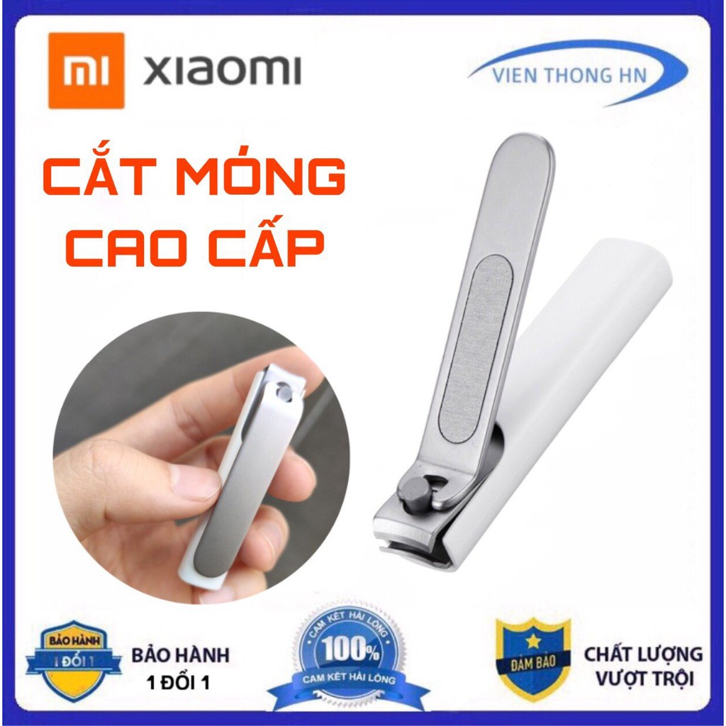 Bấm móng tay cao cấp - kìm cắt móng tay kèm bấm móng chân Xiaomi Mijia MJZJD001QW inox 420 không gỉ