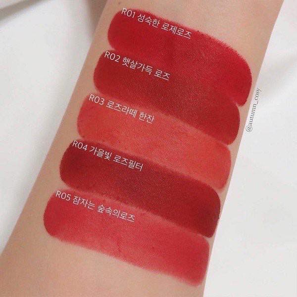 Son Thỏi Black Rouge Rose Velvet Lipstick Hàn Quốc