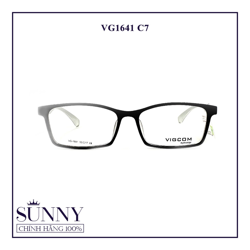 VG1641 Gọng kính Vigcom chính hãng, thiết kế dễ đeo bảo vệ mắt