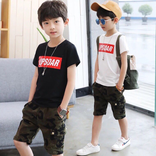 sét bộ quần áo trẻ em nam  nhỡ dành cho bé trai từ 18-28kg tương đương 6-10t chất vải cotton