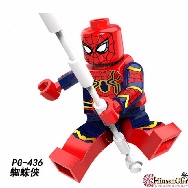 Bộ 5 Mô Hình Đồ Chơi Lego Người Nhện / Anh Hùng Cho Trẻ