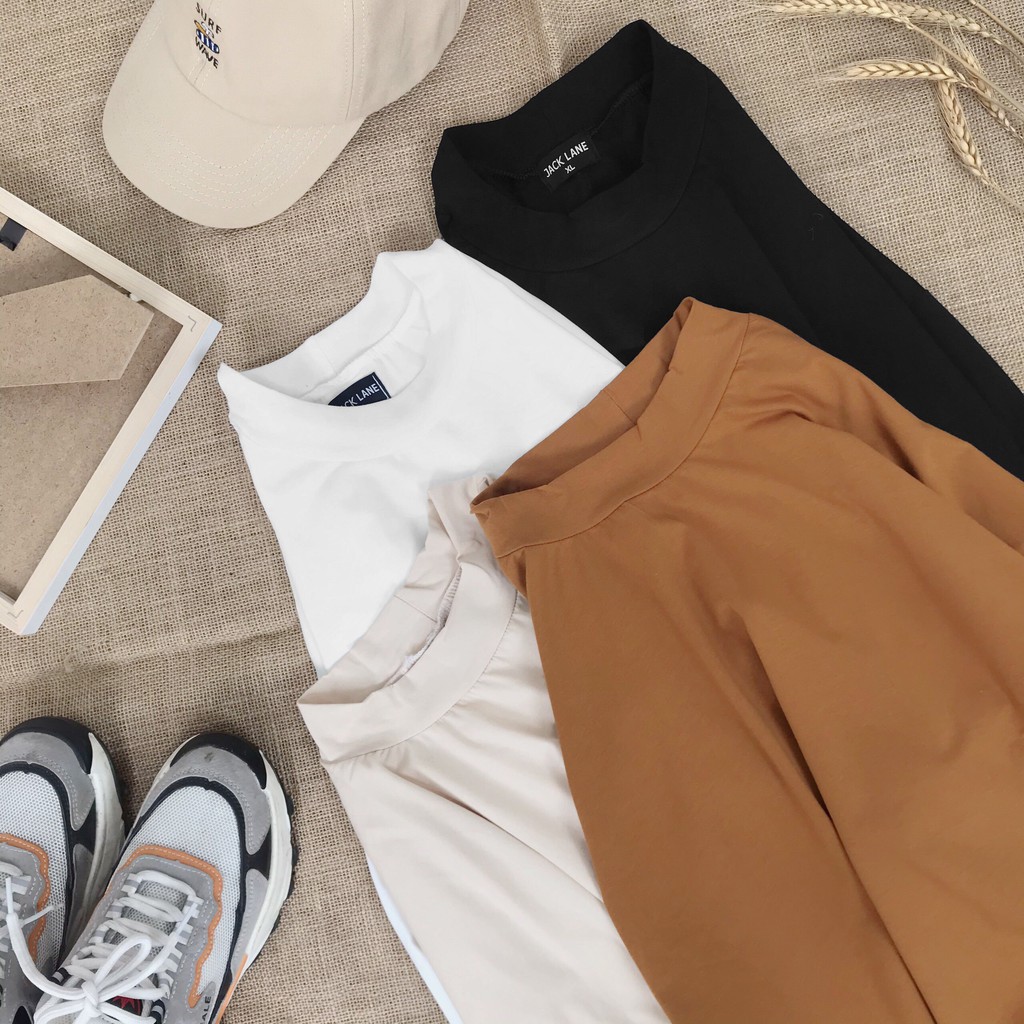 Áo phông basic, JACKLANE, Áo cộc tay Unisex Jack Lane | BigBuy360 - bigbuy360.vn