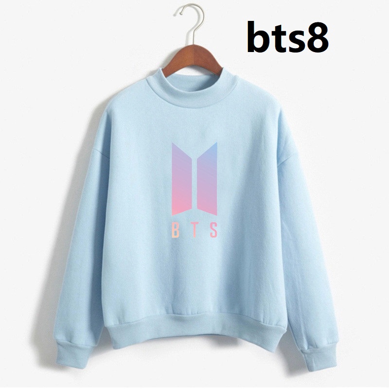 Áo Hoodie Dài Tay In Chữ Blackpink Wanna One Bts Got7 Exo 2018