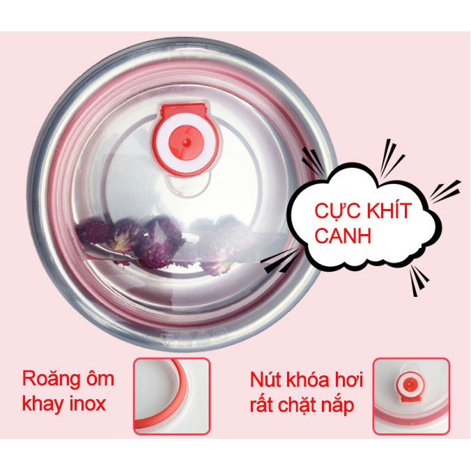 Hộp cơm playbear 3 tầng nấu và tự ngắt | BigBuy360 - bigbuy360.vn